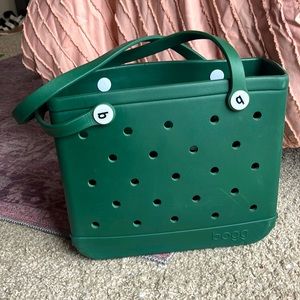 Dark Green Mini Bogg Bag 🌲💚